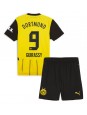 Borussia Dortmund Serhou Guirassy #9 Domácí dres pro děti 2024-25 Krátký Rukáv (+ trenýrky)